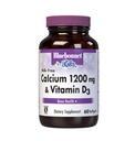 Bluebonnet Nutrition Milk-Free Calcium 1,200 mg Plus Vitamín D3 400 IU - Vysoká potencia, Maximálna absorpcia Silné zdravé kosti a Immune Health Suplement, Gluten-Free, Dairy-Free, 60 Softgels