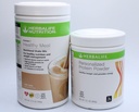 HERBALIFE (Duo) Formula 1 zdravé jedlo nutričné Shake Mix (Cafe Latte) s personalizovaným proteínovým práškom