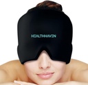 360°Migraine Bolesť hlavy Relief Cap, Chladenie Gél klobúk Head wrap pre migrénu, Napätie, Stres & Hangover, horúca a studená terapia, Upokojujúce Bolesť hlavy klobúk
