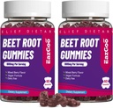 Repa koreňová Gumies, Repa koreňová Soft Chews s cviklou, Grape Seed Extract & Repee Root Powder, Vegan, Non-GMO, 120 Count