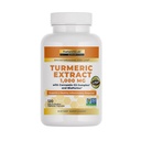 Nature's Lab Turmerica Curcumin C3 Complex 1000mg - Turmerica Extract 1000mg & BioPine 5mg Štandardizovaný na 95%, Podporuje kardiovaskulárne, Immune, kĺbu, zdravie kože - 120 Kapsule (60 Day Supply)