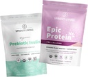 Klíčenie žijúci epický proteín Pro kolagén + prebiotický inulin
