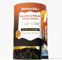 Lepšie Alt Pure Himalayan Shilajit Caramel Honey Sticks with Organic Honey a Easy to Consume Shilajit