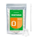 wanananfu Veľkosť 0 prázdne kapsule Vegetariánska (500 Počet) Bundle s Micro Lab Lyžica, jasné plniteľné Veggie Pill kapsule Veľkosť 0 pre výrobu vlastných doplnkov