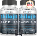 84,000 MG Organic Shilajit Gummies s 85+ Trace Minerals, Fulvic Acid, Shilajit pre mužov a ženy, Energy & Immune Support, High Potency Gold Grade, Sugar-Free, Vegan 100% Natural 120 Gummies
