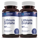 Lítium Orotate Supplement 10mg, 60 Vegetariánske kapsuly. Podporuje pamäť a emocionálnu wellness. Doplnky bez horčíka (2)