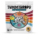 USDA Organic Groovy Ginger Holiday Variety Tummydrops (Mix of Caramel Pumpkin, Fall Apple, Winter Yuzu & Sugar Plum Ginger Flavors). Bag with 33 assorted drops. Certified Gluten Free.