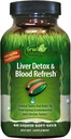 Irwin Naturals Liver Detox & Blood Refresh - 60 Liquid Softgels - Pečeň & Antioxidant Podpora