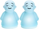 Sada 2 Mindfulness Meditation Anxiety & Stres Relief Tool, Relaxačné položky pre dospelých Deti, upgrade 2 v 1 Dotykové dychové nočné svetlo