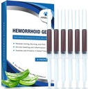 Hemorrhoidná liečba Čapíky pre nepohodlie Fisure: Príroda Hemorhoidal Zmlátenie gélu - rýchle upokojujúce uzdravenie svrbenie úľavu od bolesti pálenie (Aloe, balenie 6)