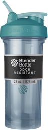 BlenderBottle Shaker Bottle Pro Series Perfect for Protein Shakes and Pre Workout, 28-Ounce, Cerulean Blue