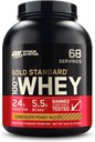 Optimum Nutrition Gold Standard 100% Srvátka Protein prášok, Čokoláda Arašidové maslo, 5 libier (Backaging May Vary)