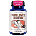 Legendairy Milk Suncer Lecithin 1200mg, Laktačná podpora, Slnečnica Lecithin Supplement for Clodged Milk Ducts, Made in USA, 200 Softgels