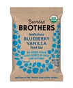 Brothers, Organic Vegan Protein Energy Bars, Blueberry Vanilla (12 balenia) - bezlepkové, Paleo, Fiber, celé 30 
