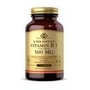 Solgar vitamín B1 (Thiamin) - 100 tabliet - Super Potency, 500mg Formula - Non-GMO, Vegan, Gluten Free, Kosher, Halal - 100 Servings