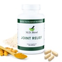 M.D. Joint - Expert Formulated Supplement - Kolená, HIPS, Ankles Movement & Mobility - Denný Wellness Blend - Kolagén, hydrolyzovaný, Glukozamín, BioPerine, Turmeric - 120 Kapsule (Pack of 1)