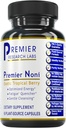 Premier Research Labs Premier Noni - Organické Noni kapsule, Noni Fruit Powder Pills, Noni Extract Supplement od Gut Health, Energy & Immune Health Support - 60 Vegetariánske kapsule