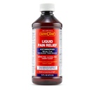 GeriCare Tekutý acetaminofén pre dospelých a deti, 16oz fľaša Cherry Ochutený acetaminofén na bolesť hlavy, bolesť svalov, bolesť zubov, menštruačná bolesť- horúčka zníženie a kvapalná bolesť Reliyever, 160mg na 5ml
