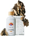 Rainbo - Turecko chvostová muškátová tinktúra - bez alkoholu - Dual Extract Mushroom Supplement - Immune Support, Gut Health, Liquid Turkey Tail Supplement, Vegan, Non GMO, 3.4 fl oz