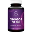 MRM Ginkgo B, 60 mg, 60 Vegetariánske kapsuly