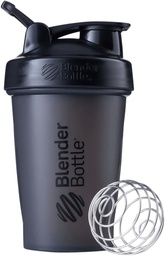 BlenderBottle Classic fľaša Shaket ideálne pre proteínové Shake a pre cvičenie, 20-Ounce, čierna