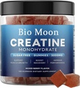 Kreatínmonohydrát Gummies 5000 mg pre mužov a ženy, žuvačky Kreatín Monohydrát pre svalovú silu, energie Boost, pred-cvičenie doplnok (120 počet) - zmiešané Bobule chuť