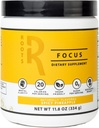Silver Star Nutrition, Roots Focus Nootropic Brain Supplement - Štipľavý ananás, Zmes Levej mane, Cordyceps, & Reishi Funkčné huby + Rozšírená-Release kofeín, 50 Služobné