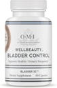 OMI WellBeauty kontroly močového mechúra, klinicky preukázané na podporu močovej frekvencie, zníženie návštev kúpeľne, 60 Veggie kapsule