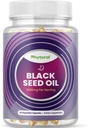 Phytoral Premium Black Seed Oil Kapsule - Nigella Sativa Black Seed Oil Pills od Tráviace Zdravie Imunitná podpora a Mozog Booster Antioxidant Supplement - Full Spectrum Cumin Kapsule