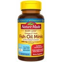 Príroda Vyrobené extra sila Burp Menej rybieho oleja Omega 3 Doplnky 1400 mg Minis, Omega 3 Rybí olej ako etylestery pre zdravé srdce mozgu podporu, 60 Softgels, 30 dní dodávky