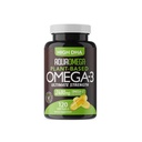 Ultimate Strength Plant Based Omega 3 Supplement, Vegan Omega 3 Supplement, Organic Omega3 Mastné kyseliny EPA & DHA Supplements from Cold Pressed Algae Oil, Omega3 Algae Based Supplements, 120 Softgels