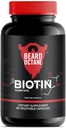 Brada Octane Biotin - Brada vlasy rast s Biotin 10 000mcg - 60-Deň dodávky - zdravý, silný, rýchlejší, Hrubý brada rast vitamín doplnok - Vyrobené v USA