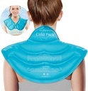 Comfytemper Ice Pack pre krku plece úľava od bolesti, Rescuable Large Gel Plece Cooling Wrap pre hornej časti chrbta, Cold Compress Fyzikálna terapia pre cervikálne zranenia, Muži Ženy Darček