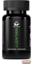 Sur Imunita Imunitná podpora Supplement with Vitamin C, Acerola Cherry, Turmerica & Green Tea Extract - Optimálna obrany Wellness režimn, Antioxidant Blend & Vegan Polyphenol Supplement (120 Kapsule)