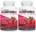 Malinový Ketones Complex, 120 Kapsule, Dva balenia, 1200mg za obsluhu African Mango, jablkový Cider Ocogar, Zelený čaj, Resveratrol, Acai Fruit, Kelp, a Grapefruit Diéta a chudnutie doplnok