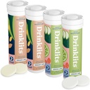 Drinklits Ginger-Lime & Lemon-Lime Electrolyte tablety (4) Tube Bundle 