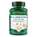 Produkty čistoty H.A. Joint and Skin Super Formula Biocell Collagen w/Hyaluronic Acid Supports Healthy Joint Flexibility, Healthy Synovial Fluid, and Mazanie - 5-Loxin - 90 Kapsule (1)