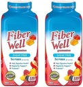 Vita Fiber Well Gummies, bez cukru, Peach, Malinová a BlackBerry chuť, 220 Počet