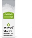 Voľne uložený gél 100 - Vegan Energy Gel for Endurance Athletes Runners & Cyclists - 100kcal - Solená vápno - balenie 6