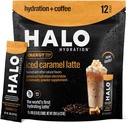 HALO Iced Caramel Latte - Energetický nápoj Powder