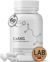 CaAKG Supplement (Alpha Ketoglutarate) (1 000 mg na 2 kapsuly Serving, 60 kapsúl). Podporuje bunkovú energiu
