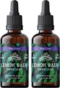 Citrónový balzam Tinktúra - organické citróny kvapky - citrónový balzam extrakt - Made in USA - Organic 4 Fl Oz