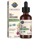 Záhrada života Organics Oil of Oregano Seasonal Drops 1floz (30 ml) Liquid, Concentrated Plant Based Immune Support - Alkohol-free, Organic, non-GMO, Vegan & Gluten Free Herbal Supplements