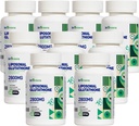 2800 MG Lipozomálne Glutatión Softgels, Max Absorbcia, Aktívna forma L Glutatión reduktáza, Výkonný Antioxidant, Zdravie Starnutie, 60 Softgels