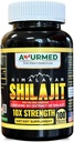 Pure Organic Himalayan Shilajit Kapsule (Shilajeet) od Muži a ženy - 5000 mg Ekvivalent - Natural Energy & Stamina Booster - 100 Veg Kapsule 