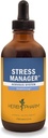 Herb Pharm Stres Manager Tekutý bylinný vzorec s Rhodiolou a svätý bazalový tekutý extrakt - 4 Ounce