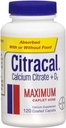 Citracal Maximum Plus D3 Vápnik Citrát, 120 Počet (Pack of 2)