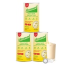 Almased Protein Powder for Weight Loss Kit for Men & Women, Natural Meal Replacement Shake for Weight Loss, Supplement, 27 Grams of Protein Per Serving (Original Flavor, 3 Cans @ 17,6 oz ea + Scoop)