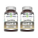 Úžasné vzorce Lecitin 1200 mg Softgels Supplement 