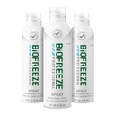Biofreeze Profesionálna úľava od bolesti sprej pre kolená, krku, Hip, kĺb, plece, & Jednoduché bolesti chrbta, Artritída bolesť Reliever, Bolesť svalov úľava, Bezfarebný Menthol sprej 4 Fl Oz (Pack of 3)